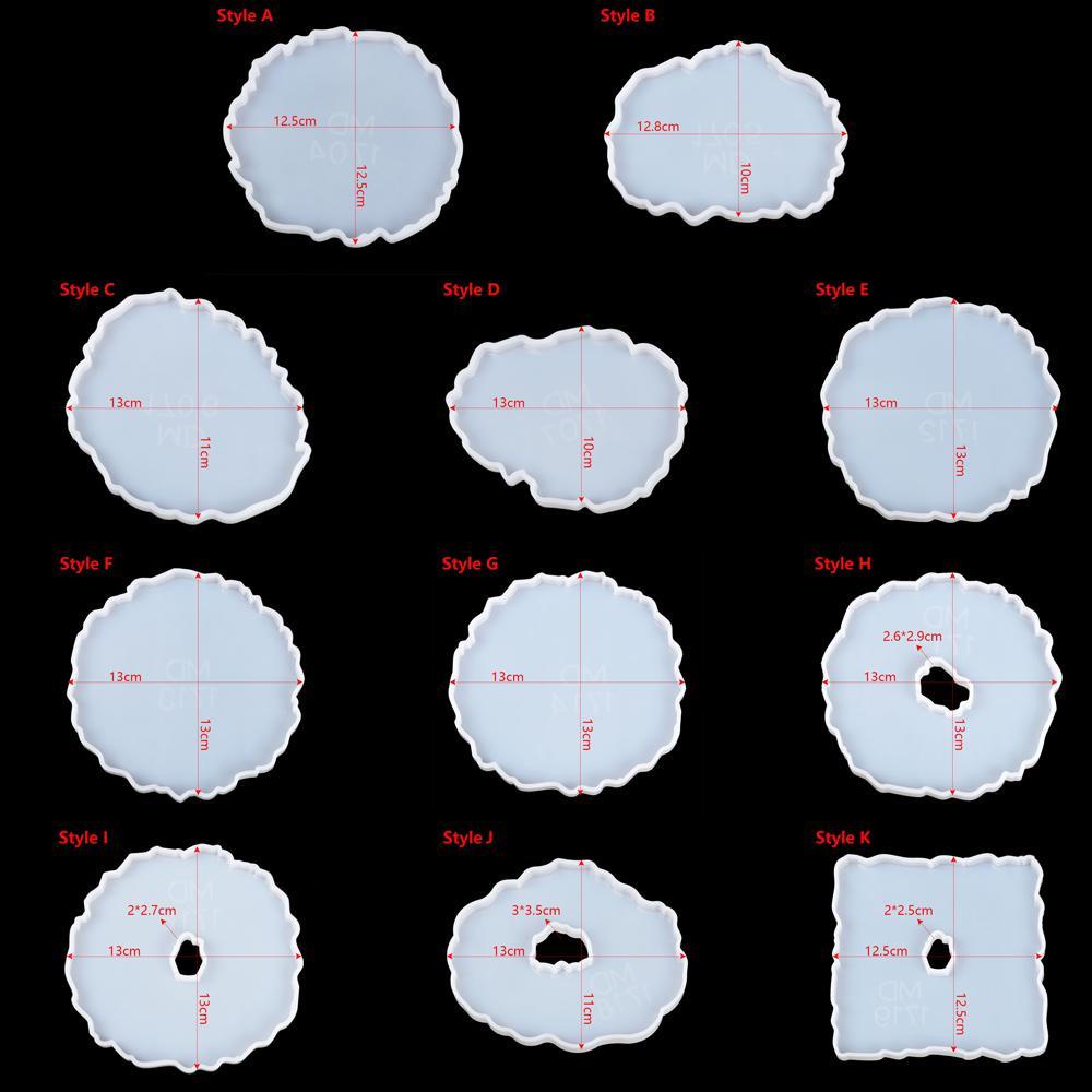 Khuôn Silicone Làm Trang Sức Bằng Nhựa Resin