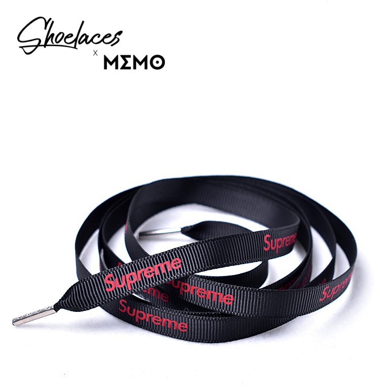 Dây Giày Custom Supreme - Shoelaces x Memo