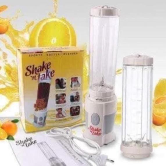 Máy xay sinh tố 2 cối shake and take siêu tiện lợi