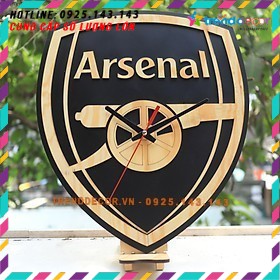 Đồng Hồ Gỗ Treo Tường Arsenal
