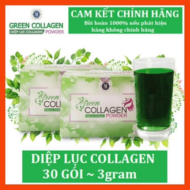 Diệp Lục Collagen Chính Hãng [Nguyên Mã ]