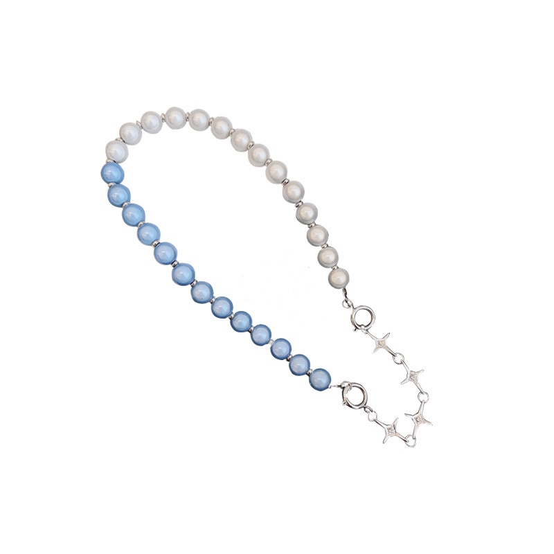 Vòng cổ Đính Ngọc Trai Phong Cách Hip Hop Thời Trang