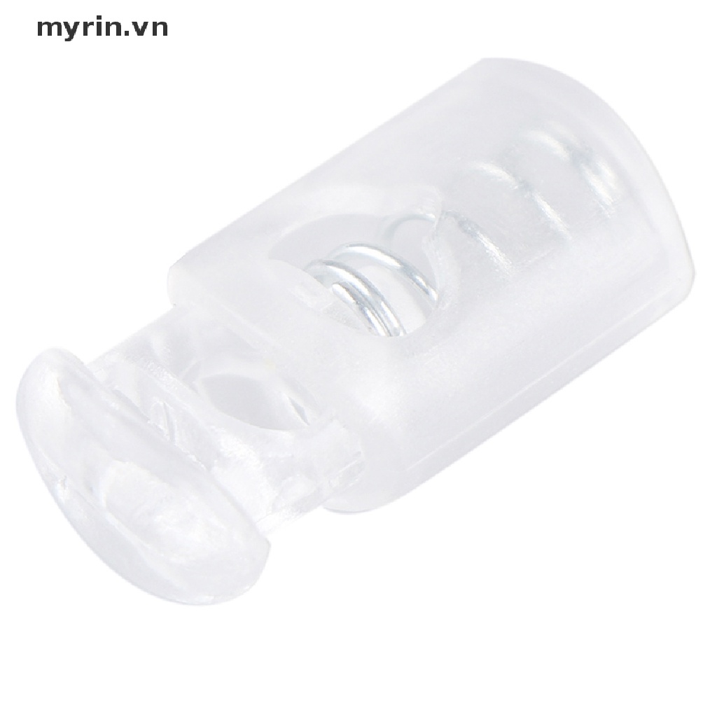 Set 10 Nút Chặn Dây Giày DIY Bằng Nhựa Tiện Dụng