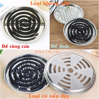 Khay Đựng Nhang Muỗi 4 Loại - Không nắp - Có nắp - Khay có móc treo - Hộp bọc nhựa