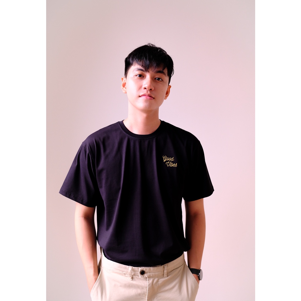 Áo thun unisex Good Vibes - 100% cotton - Chính hãng Hayho Concept