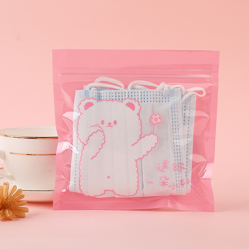 Bộ 5 Túi Zip Trong Suốt Đựng Trang Sức Tiện Lợi