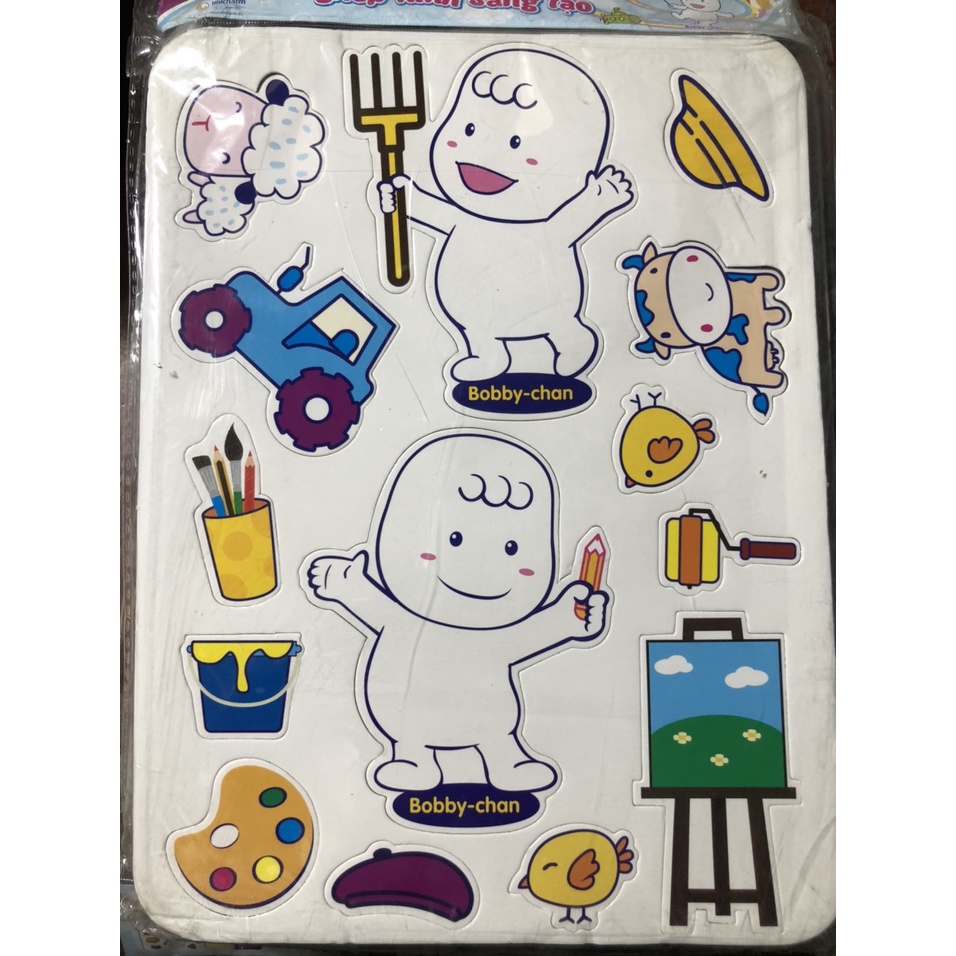 Combo 2 Bộ đồ chơi tranh ghép cho bé