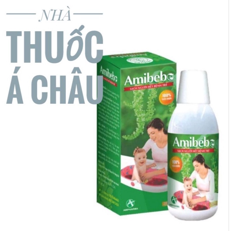 NƯỚC TẮM RÔM SẢY, MẨN NGỨA, CỨT TRÂU TRẺ EM AMIBEBE