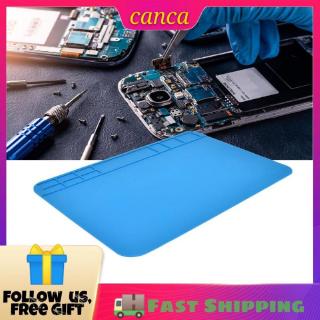 ✿Canca✿Tấm Lót Silicon Cách Nhiệt Dùng Sửa Chữa Máy Tính Điện Thoại Di Động