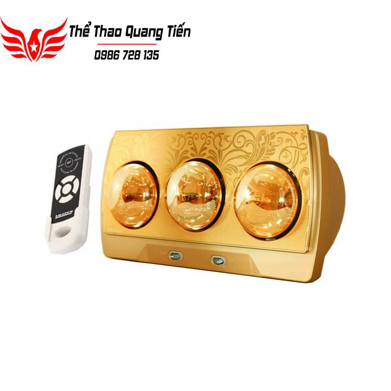 Đèn sưởi nhà tắm Heizen 3 bóng HE-3BR chính hãng bảo hành 10 năm