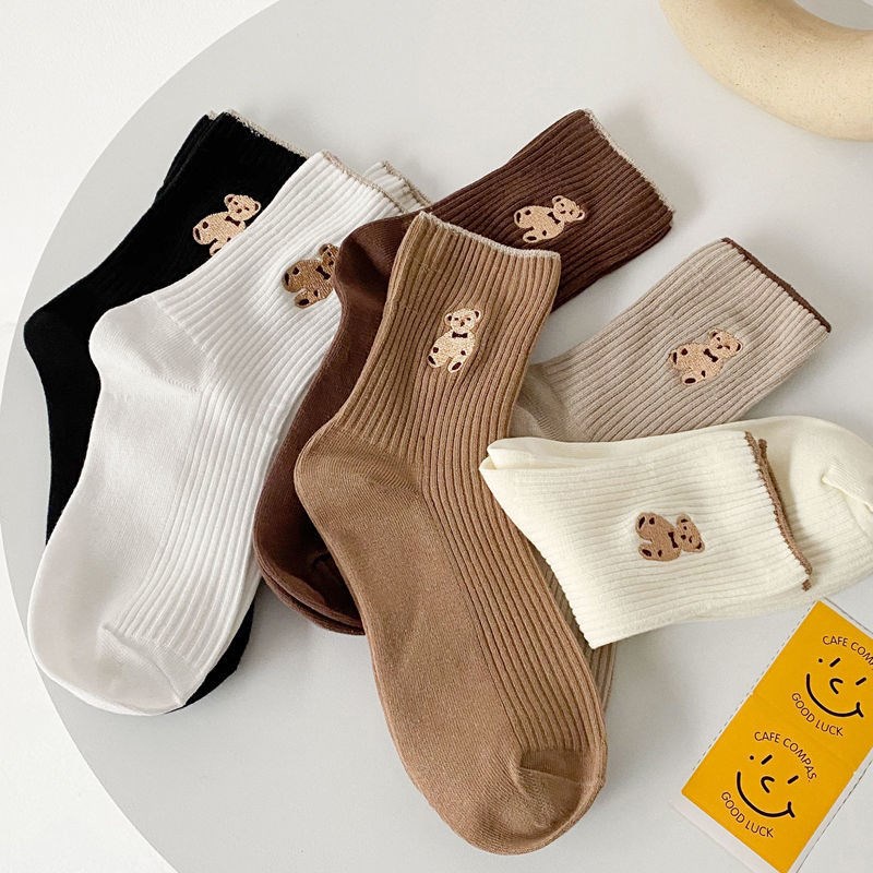 Tất Nữ Thoáng Khí In Hoạt Hình Đáng Yêu