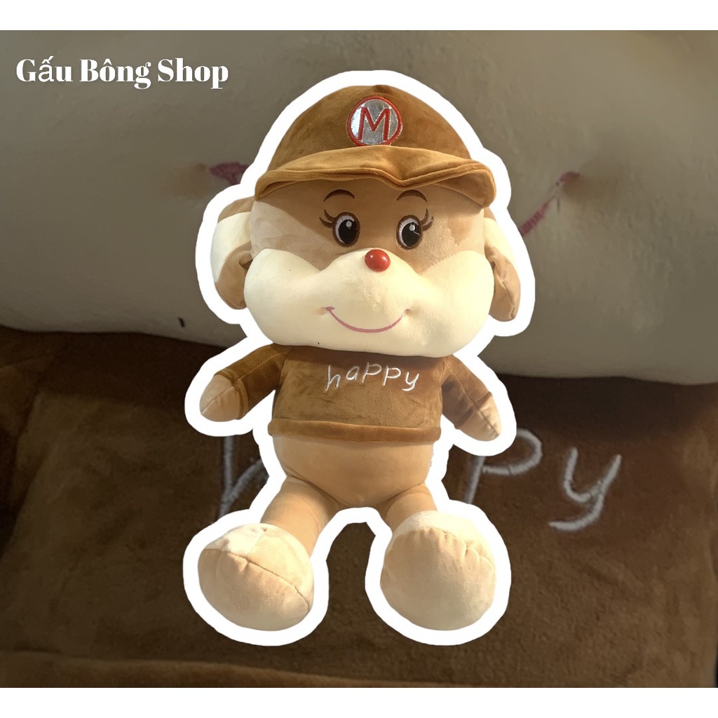 Gấu bông chuột mickey đội mũ✨baby✨siêu cute làm bằng bông sợi tơ 100% êm ái mềm mịn gaubongshop - m039