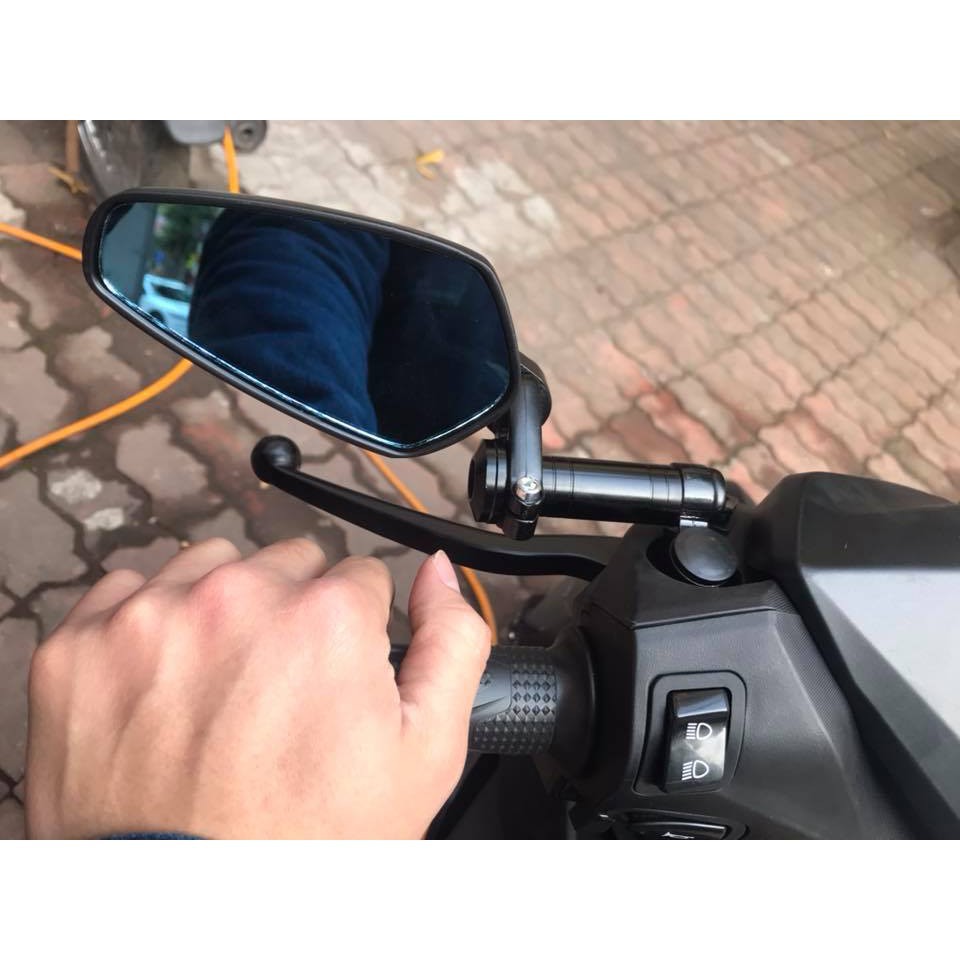 Gương Gù Crg Chân Gương Xe Máy - Nhôm Nguyên Khối Cực Bền!