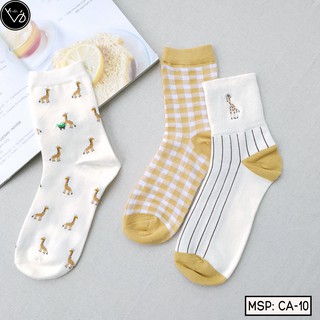 Vớ/tất Caramella hươu cao cổ
