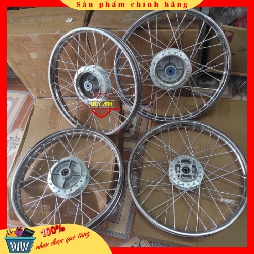Bộ vành anpha 110/S110, vành tháo xe Honda