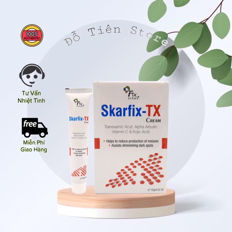 Kem dưỡng trắng da, mờ thâm, nám Fixderma Skrafix - Tx 15gr