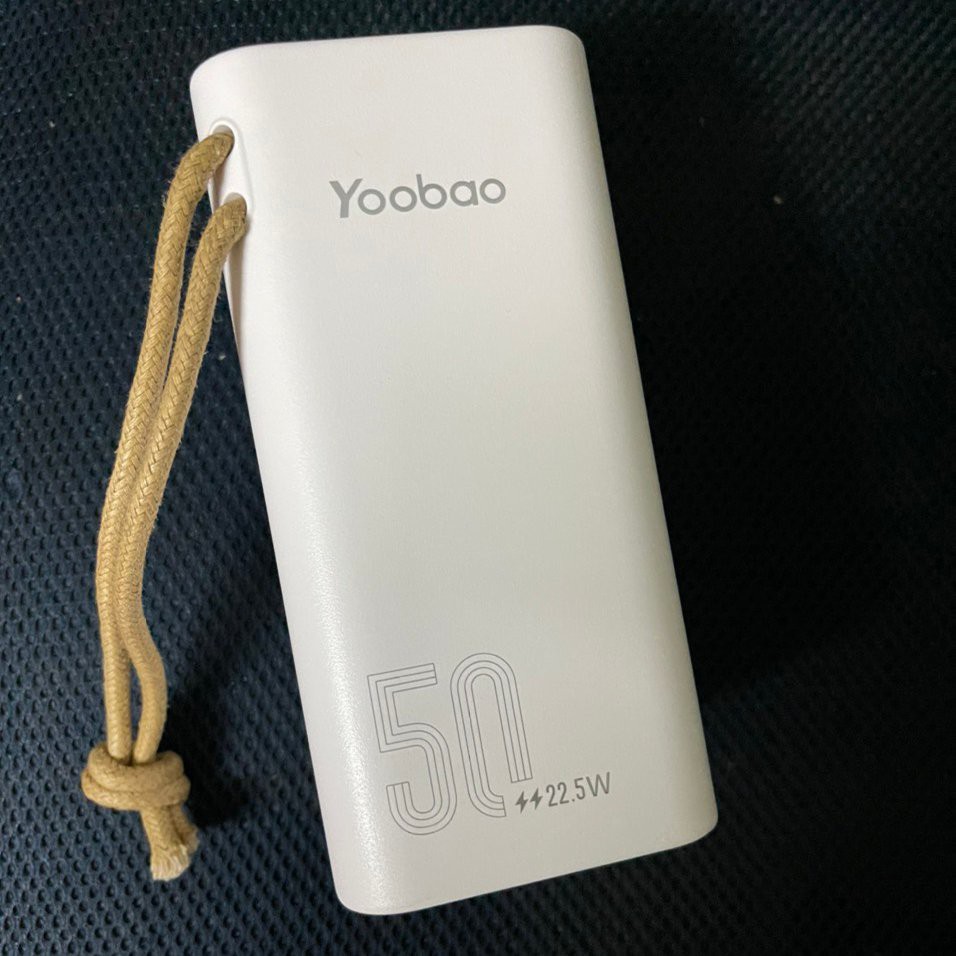 Pin sạc dự phòng Yoobao H5 / L50 dung lượng 50000 mAh, tích hợp đèn pin siêu sáng, hỗ trợ sạc nhanh PD