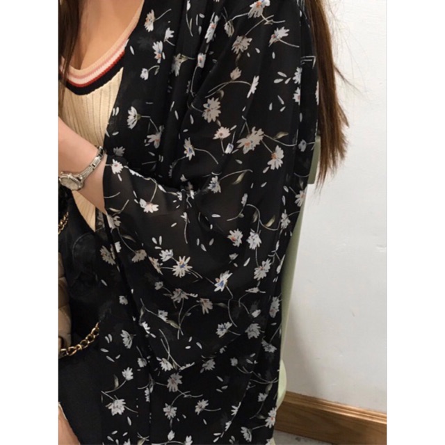 Áo Kimono Hoa new