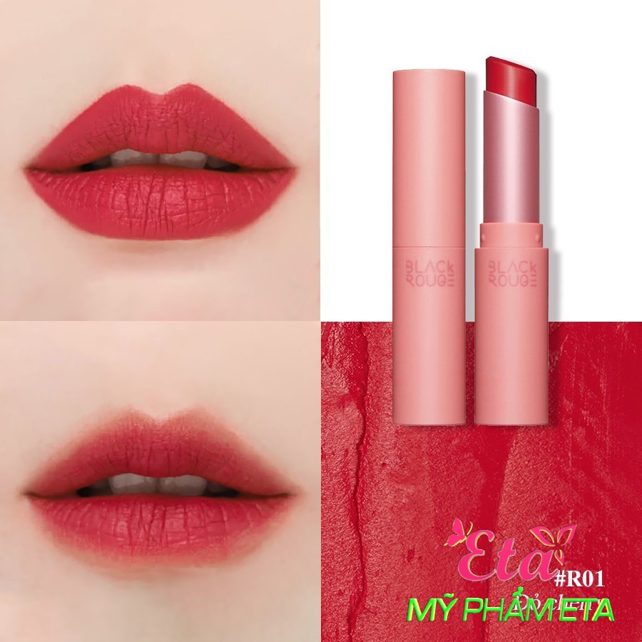 Son thỏi Black ROUGE ROSE Velvet Lipstick siêu lì mịn môi màu thời thượng | BigBuy360 - bigbuy360.vn