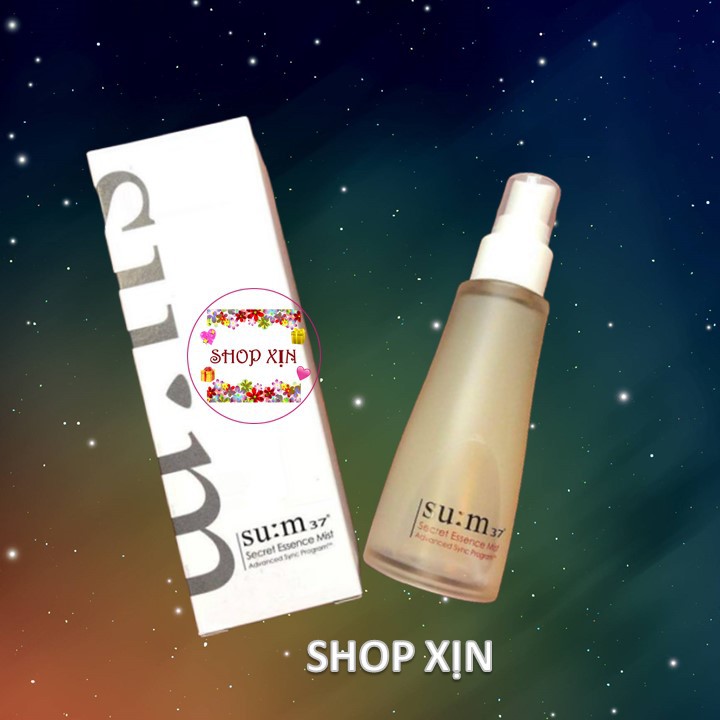 Xịt Khoáng Nước Thần Su:M 37 Secret Essence Mist, 60ml | BigBuy360 - bigbuy360.vn