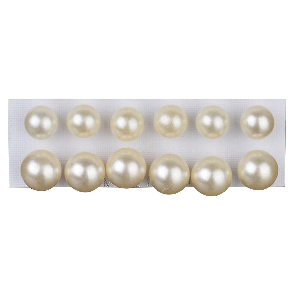 Set 12 Cặp Bông Tai Ngọc Trai Giả Thời Trang Nữ