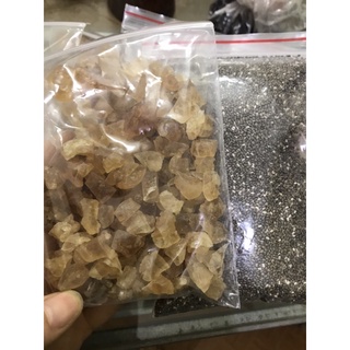 set 100gr mủ trôm + hạt chia lá dứa
