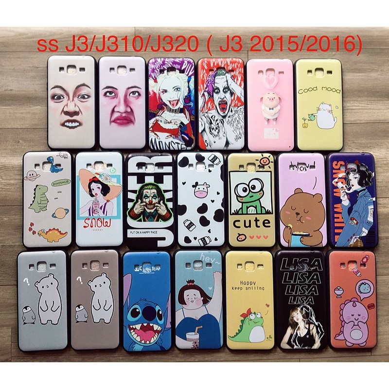 Ốp Samsung J3 - J310 - J320 giá rẻ chỉ 19k - J3 2015 - J3 2016