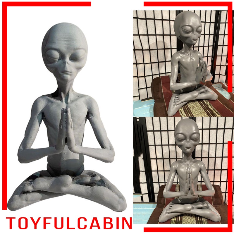 Mô hình tượng người ngoài hành tinh dùng trang trí