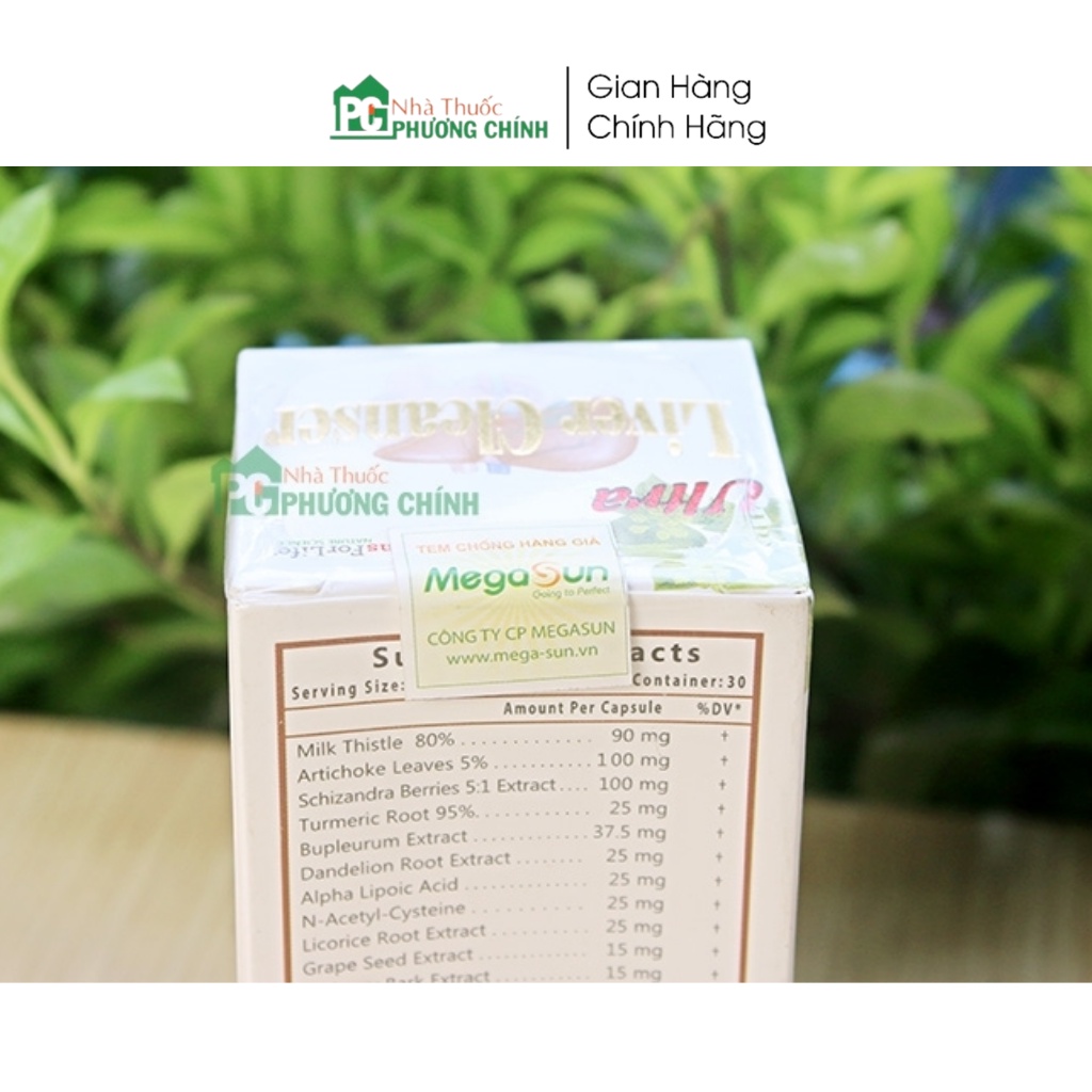 Viên Uống Bổ Gan Ultra Liver Cleanser Vitamins For Life Giúp Giải Độc Gan, Hạ Men Gan, Gan Nhiễm Mỡ (Hộp 30 Viên)