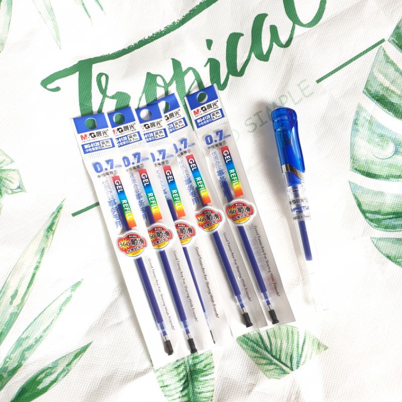 Ngòi bút nước MG nét 0.5mm, 0.7mm, ruột bút mực thơm, chuyên dùng luyện viết chữ hán, luyện viết chữ đẹp