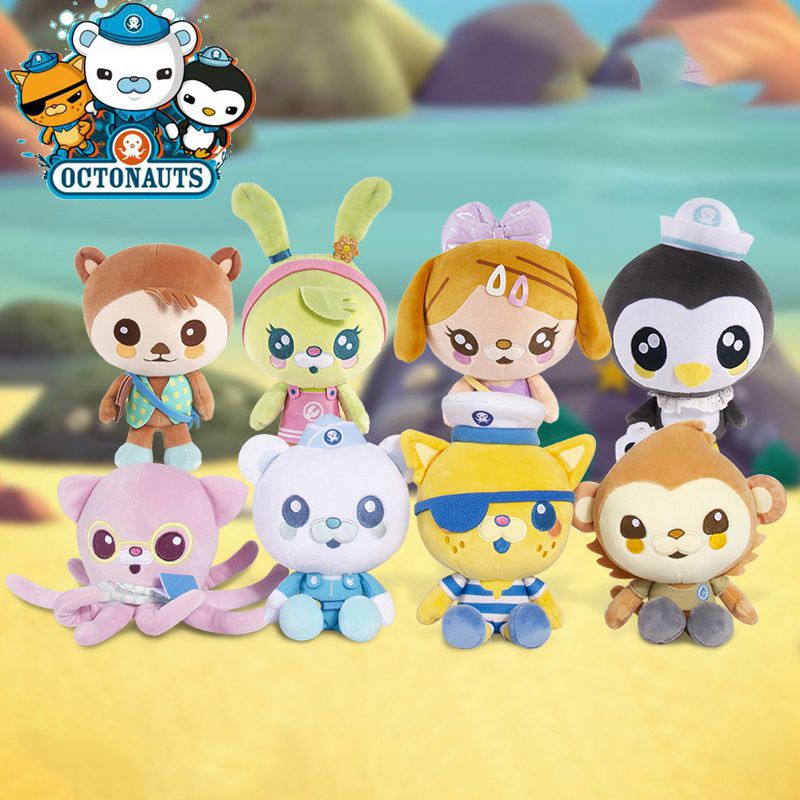 2023 The Octonauts Cartoon 35/20cm Plush Toy Soft Stuffed Doll Gift For Children