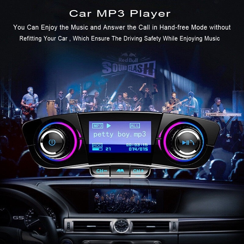 Máy Nghe Nhạc MP3 Kết Nối Bluetooth Cho Xe Hơi