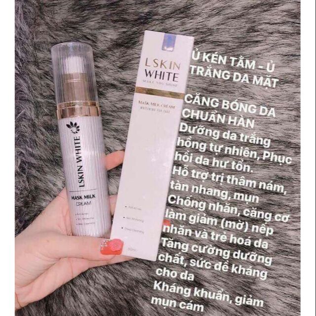 Ủ trắng mặt kén tằm LSskin white