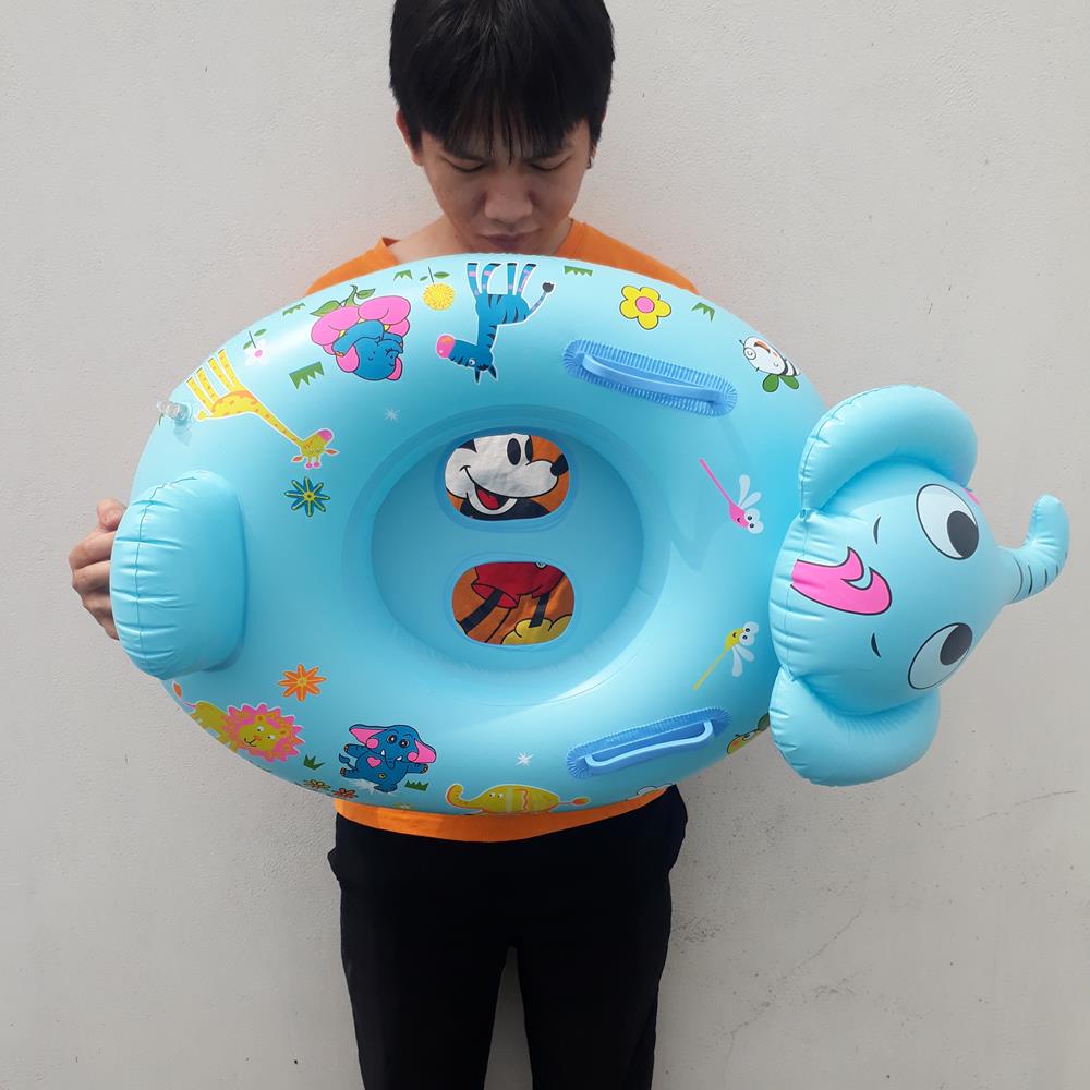 Phao con thú bé ngồi 1-6t