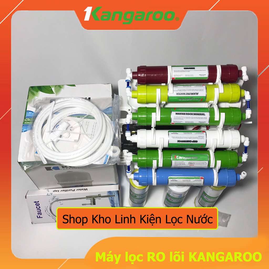 Máy Lọc Nước RO lõi Kangaroo 10 Cấp đèn UV