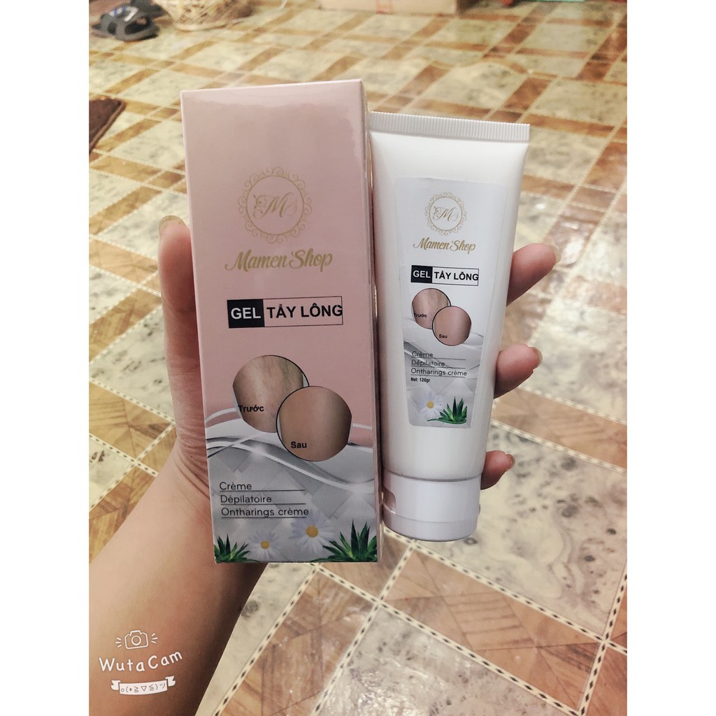 KEM TẨY LÔNG 💖💖 DƯỠNG DA VĨNH VIỄN MAMEN SHOP 120 ML