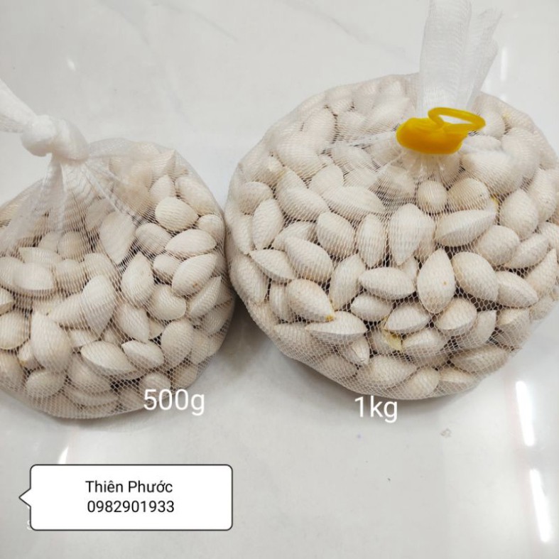 bạch quả nấu chè, rang muối, chưng yến - 200g nk033