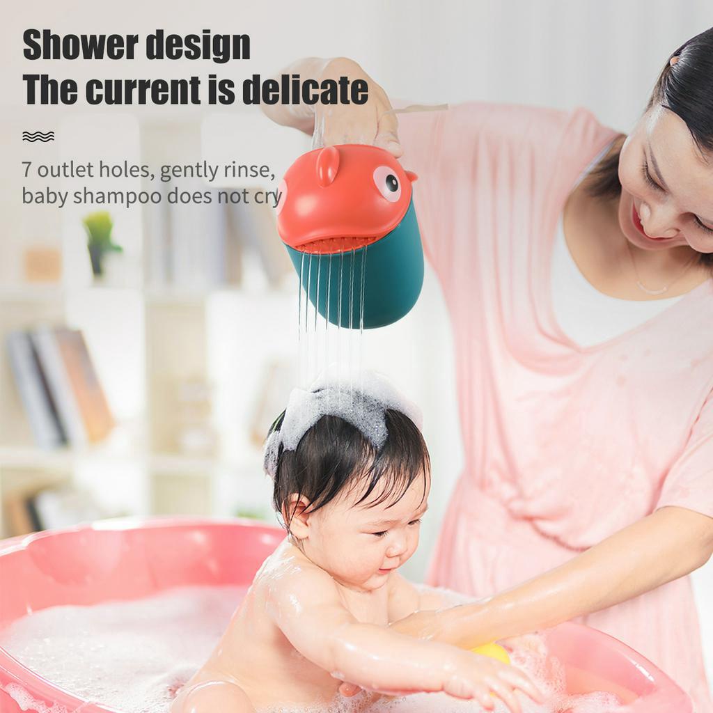 Ca Tắm Shepherd Chất Liệu PP Thiết Kế Hình Hoạt Họa Đáng Yêu Dành Cho Bé