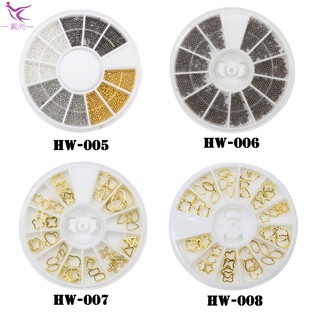 Khay phụ kiện trang trí móng tay mix kiểu