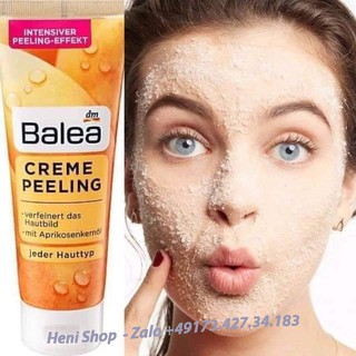 Tẩy da chết mặt balea 75ml