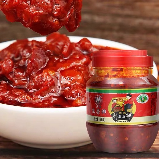 Tương đậu bản Tương đậu cay Tứ Xuyên 500g