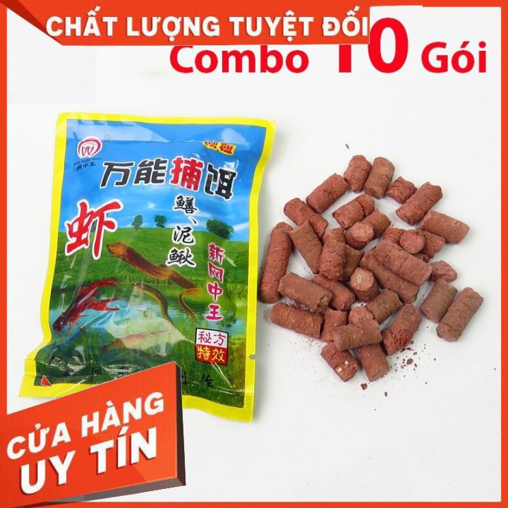 [GIẢM GIÁ SỐC ] Mồi Bẫy Lươn 10 gói Mồi thả lưới bát quái, dụ tôm cua, cá ... MT-3