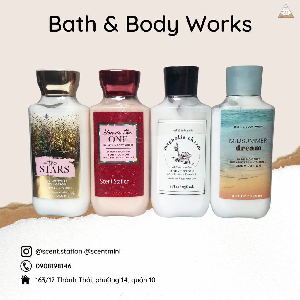 Lotion dưỡng thể Bath & Body Works 236ml