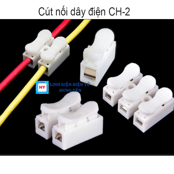 Đầu Nối Nhanh Dây Điện - Cút Nối Dây Điện CH1 CH2