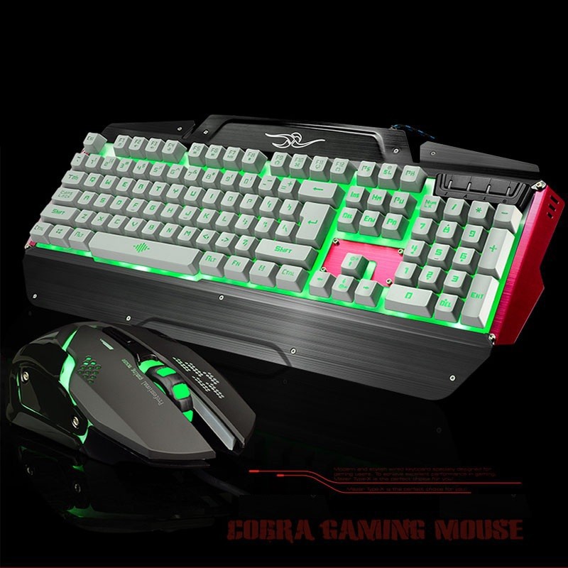 Bộ Bàn Phím Giả Cơ Và Chuột Gaming 2700 Đổi Màu