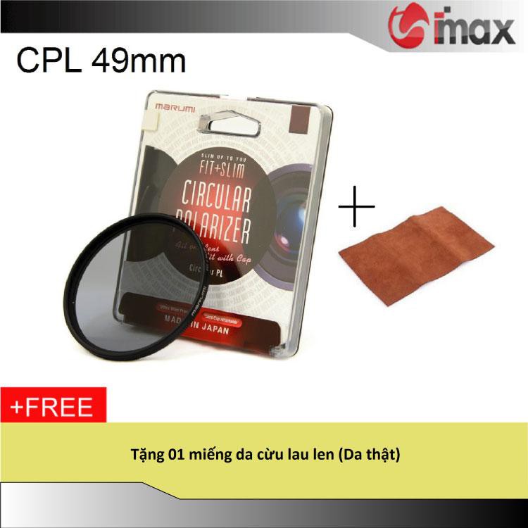 Kính lọc Filter Marumi Fit & Slim CPL 49mm (Hoằng Quân)