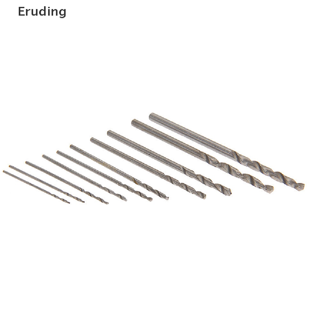 Bộ Máy Khoan Cầm Tay Bằng Nhôm Với 10 Mũi Khoan Xoắn