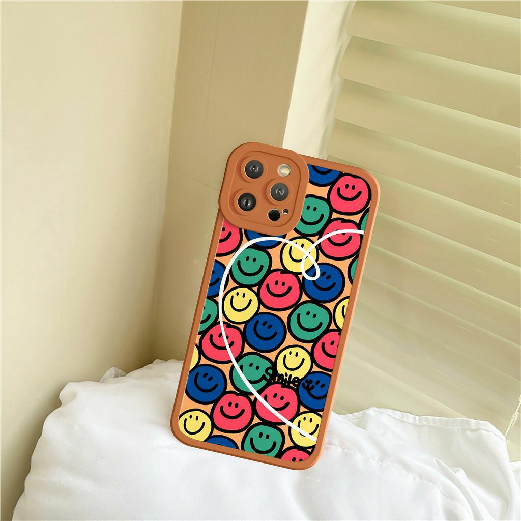 Ốp lưng iphone Smiling cạnh vuông 6/6plus/6s/6splus/7/7plus/8/8plus/x/xs/11/12/13/14/pro/max/promax/plus/shin/case