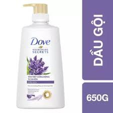 Dầu gội dove vào nếp sống động tự nhiên 650g