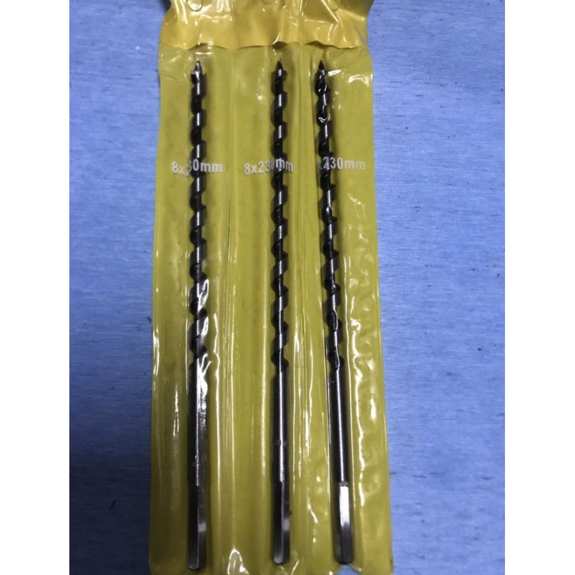 Mũi khoan gỗ dài 230mm đủ đường kính từ 6mm đến 35mm